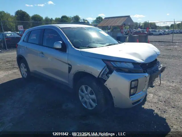 JA4AJUAU4SU605901 — 2025 Mitsubishi RVR ES, Передняя часть (Front), фото до ремонта