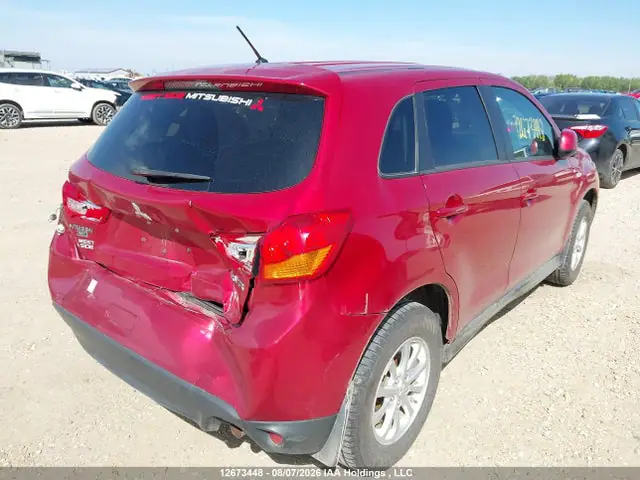 4A4AJ3AU8FE604405 — 2015 Mitsubishi RVR SE, фото 4 с аукциона IAAI 13.10.2026, Задняя часть