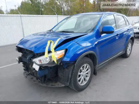 2017 Mitsubishi Rvr Se VIN JA4AJ3AU7HZ604392 фото 3