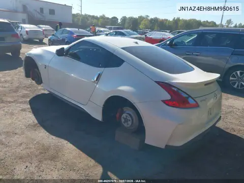 2017 Nissan 370Z Nismo Tech VIN JN1AZ4EH8HM950615 фото 3