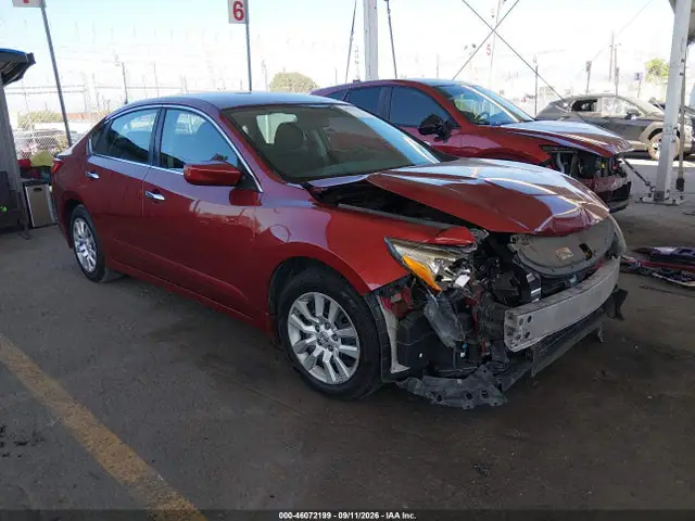 1N4AL3AP8GN391555 — 2016 Nissan Altima 2.5/S/SV/SL/SR, Передняя часть (Front End), фото до ремонта