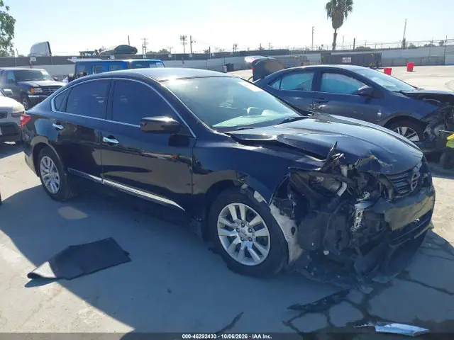 1N4AL3AP1GN347722 — 2016 Nissan Altima 2.5 S, Передняя часть (Front End), фото до ремонта