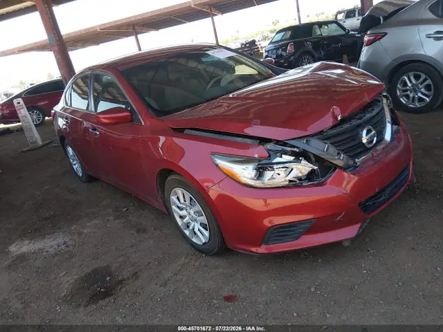 1N4AL3AP1HC179223 — 2017 Nissan Altima 2.5 S, Передняя часть (Front End), фото до ремонта