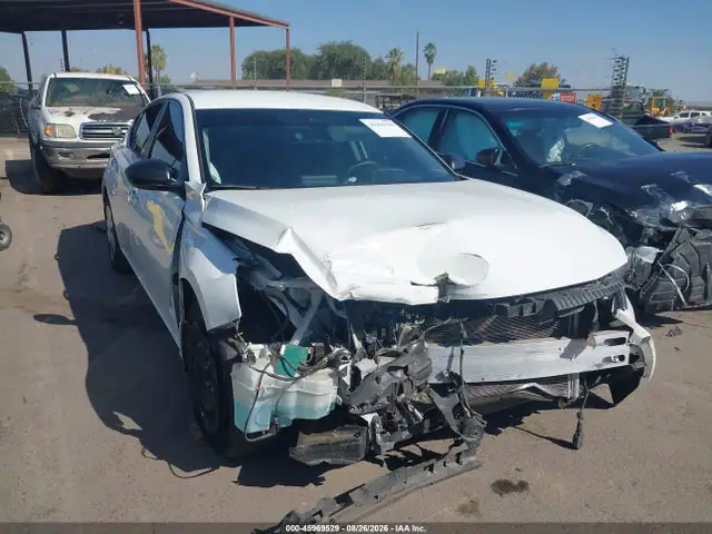 1N4BL4BV7RN321037 — 2024 Nissan Altima S FWD, Передняя часть (Front End), фото до ремонта