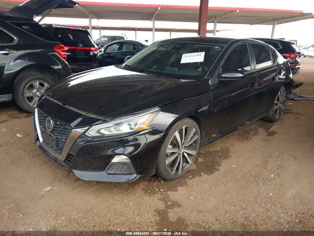 2022 Nissan Altima Sr Fwd VIN 1N4BL4CV6NN391136 фото 2