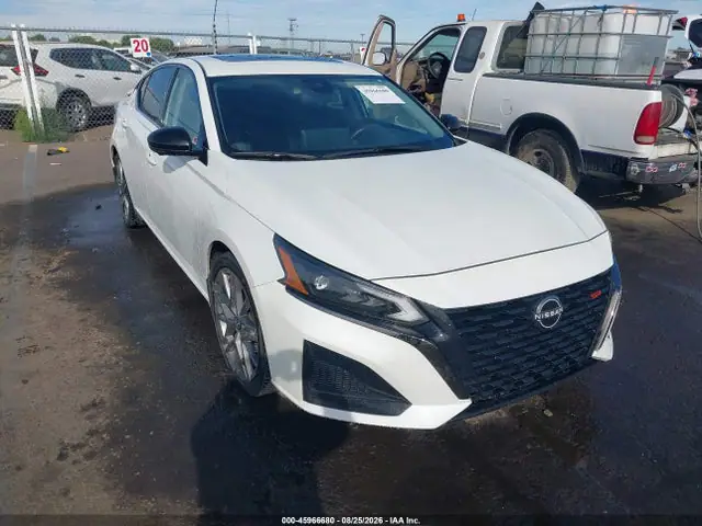 1N4AL4CV3PN351370 — 2023 Nissan Altima SR VC-Turbo FWD, Задняя часть (Rear), фото до ремонта