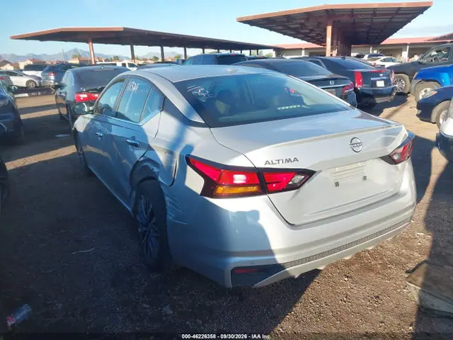 2025 Nissan Altima Sv Fwd VIN 1N4BL4DV7SN395321 фото 3