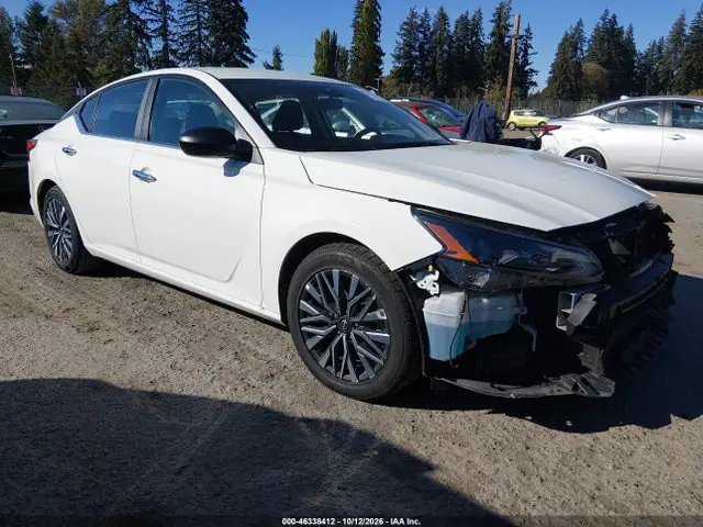 1N4BL4DV9SN369903 — 2025 Nissan Altima SV FWD, Передняя часть (Front End), фото до ремонта