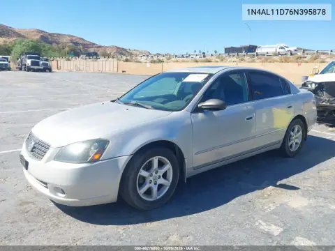 2006 Nissan Altima 2.5 S VIN 1N4AL11D76N395878 фото 3