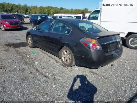 2007 Nissan Altima 3.5 Sl VIN 1N4BL21E87C184916 фото 4