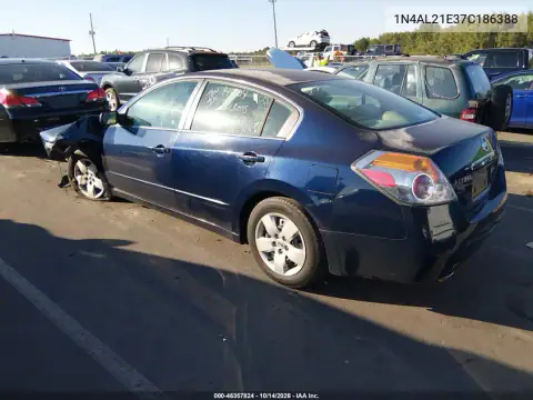 1N4AL21E37C186388 — 2007 Nissan Altima, фото 4 с аукциона IAAI, Передняя часть слева