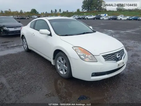 2008 Nissan Altima VIN 1N4AL24E58C104450 фото 2