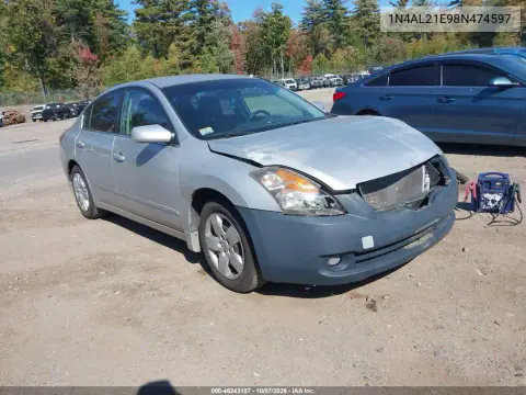 2008 Nissan Altima 2.5 S VIN 1N4AL21E98N474597 фото 2