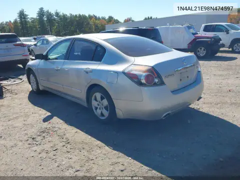 2008 Nissan Altima 2.5 S VIN 1N4AL21E98N474597 фото 4