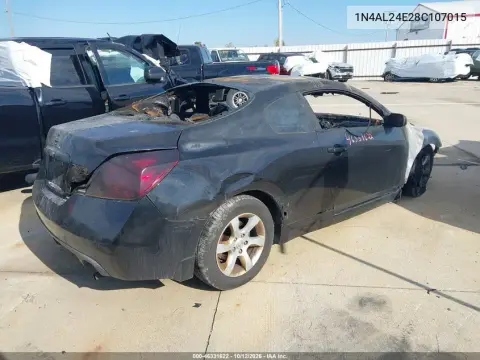 2008 Nissan Altima 2.5 S VIN 1N4AL24E28C107015 фото 4