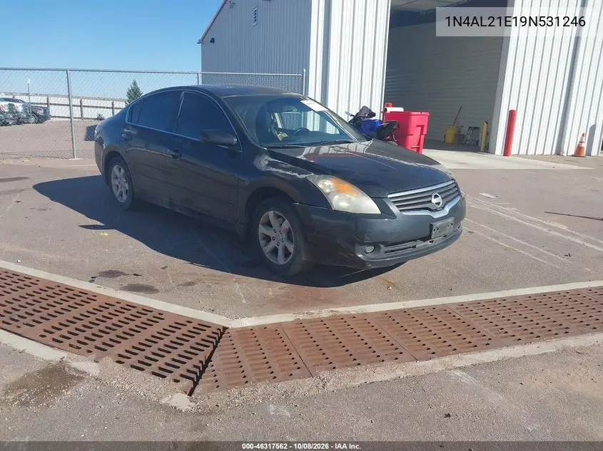 2009 Nissan Altima 2.5 S VIN 1N4AL21E19N531246 фото 2