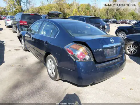 1N4AL21EX9C183636 — 2009 Nissan Altima, фото 3 с аукциона IAAI, Передняя часть