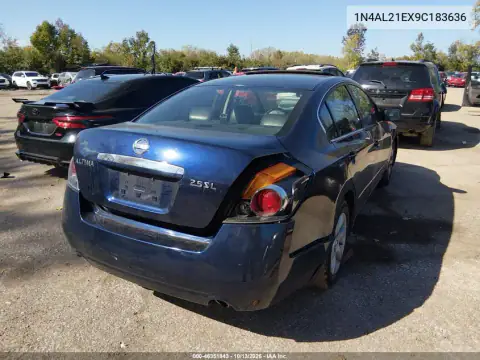 1N4AL21EX9C183636 — 2009 Nissan Altima, фото 4 с аукциона IAAI, Передняя часть