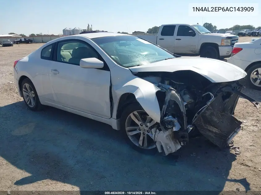 1N4AL2EP6AC143909 Nissan Altima 2010 — повреждение Передняя часть справа, фото до ремонта