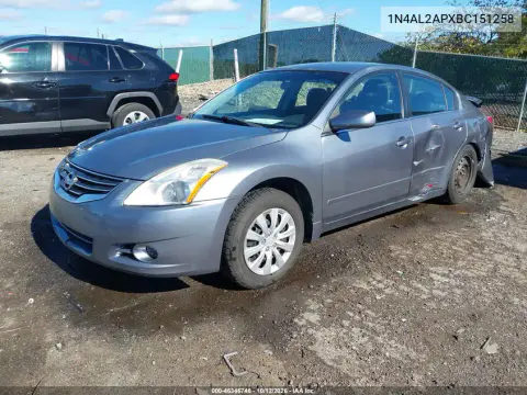 2011 Nissan Altima 2.5 S VIN 1N4AL2APXBC151258 фото 3