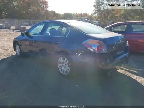 2012 Nissan Altima 2.5 S VIN 1N4AL2AP7CN504254 фото 4