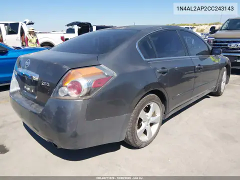 2012 Nissan Altima 2.5 S VIN 1N4AL2AP2CC243143 фото 4