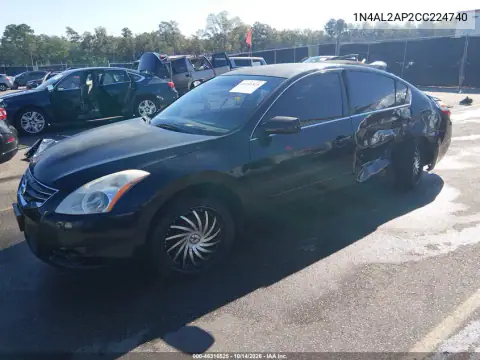 1N4AL2AP2CC224740 — 2012 Nissan Altima, фото 2 с аукциона IAAI, Левый бок