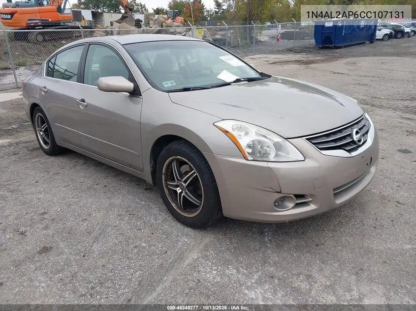 1N4AL2AP6CC107131 — 2012 Nissan Altima, фото 2 с аукциона IAAI, Боковая часть