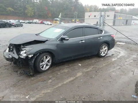 2013 Nissan Altima 2.5 Sl VIN 1N4AL3AP2DC104492 фото 2