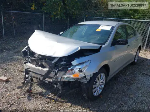 1N4AL3AP1DC228897 — 2013 Nissan Altima, фото 2 с аукциона IAAI, Передняя часть