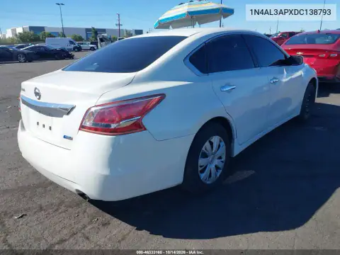 1N4AL3APXDC138793 — 2013 Nissan Altima, фото 5 с аукциона IAAI, Задняя часть слева