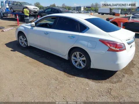2013 Nissan Altima 2.5 Sv VIN 1N4AL3AP3DN514948 фото 3