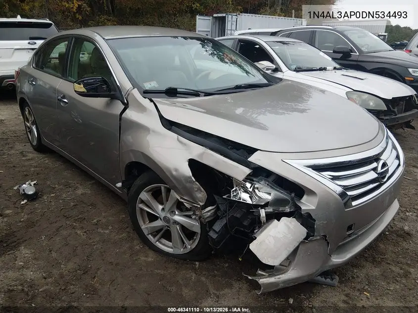 1N4AL3AP0DN534493 — 2013 Nissan Altima, фото 2 с аукциона IAAI, Передняя часть
