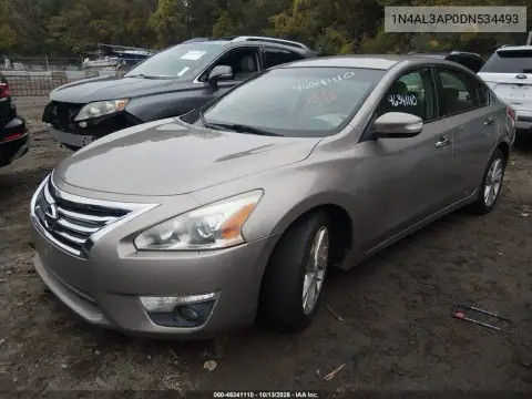 1N4AL3AP0DN534493 — 2013 Nissan Altima, фото 3 с аукциона IAAI, Передняя часть