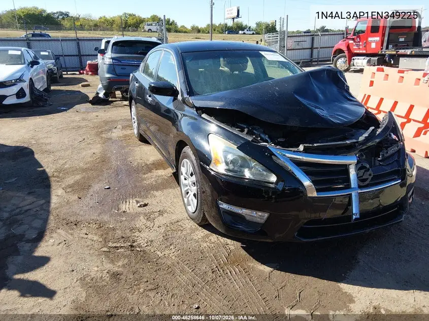 2014 Nissan Altima 2.5 S VIN 1N4AL3AP1EN349225 фото 2
