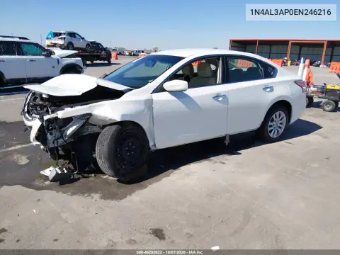 2014 Nissan Altima 2.5 S VIN 1N4AL3AP0EN246216 фото 3