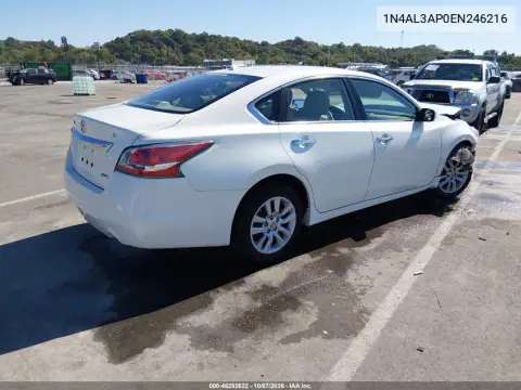 2014 Nissan Altima 2.5 S VIN 1N4AL3AP0EN246216 фото 5