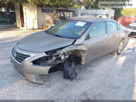 2014 Nissan Altima 2.5 S VIN 1N4AL3APXEN361342 фото 2