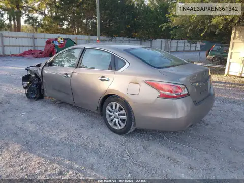 2014 Nissan Altima 2.5 S VIN 1N4AL3APXEN361342 фото 3