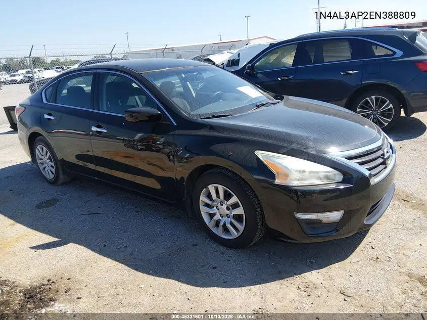 1N4AL3AP2EN388809 — 2014 Nissan Altima, фото 2 с аукциона IAAI 20.10.2026, Естественный износ
