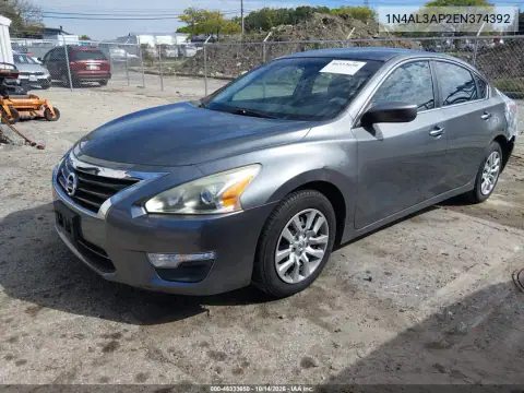 1N4AL3AP2EN374392 — 2014 Nissan Altima, фото 3 с аукциона IAAI, Задняя часть