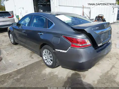 1N4AL3AP2EN374392 — 2014 Nissan Altima, фото 4 с аукциона IAAI, Задняя часть