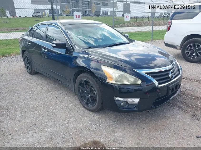 1N4AL3AP4EC291512 — 2014 Nissan Altima, фото 2 с аукциона IAAI, Левый бок