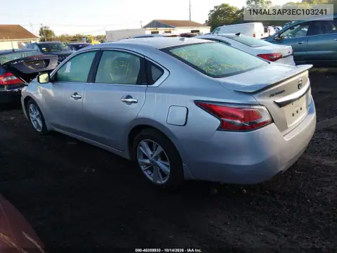 1N4AL3AP3EC103241 — 2014 Nissan Altima, фото 3 с аукциона IAAI, Левая / Правая сторона