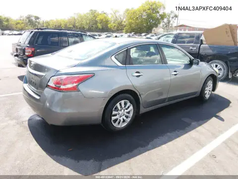 2015 Nissan Altima 2.5 S VIN 1N4AL3APXFC409404 фото 5