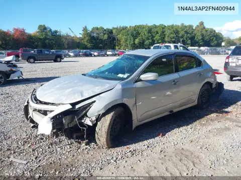 2015 Nissan Altima 2.5 S VIN 1N4AL3AP2FN400944 фото 2