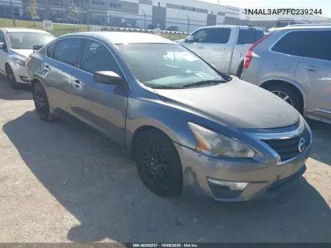 1N4AL3AP7FC239244 — 2015 Nissan Altima, Передняя часть, фото до ремонта