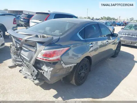 2015 Nissan Altima 2.5/2.5 S/2.5 Sl/2.5 Sv VIN 1N4AL3AP7FC239244 фото 5
