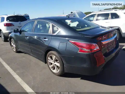 2015 Nissan Altima 2.5 Sl VIN 1N4AL3AP5FN394394 фото 3