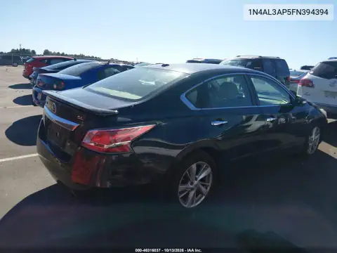 2015 Nissan Altima 2.5 Sl VIN 1N4AL3AP5FN394394 фото 4